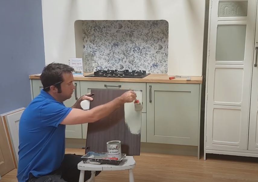 painting with chalk paint